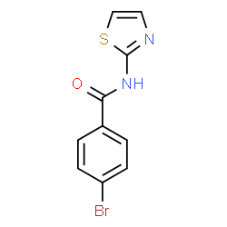 4-BROMO-N-THIAZOL-2-YL-BENZAMIDE结构式