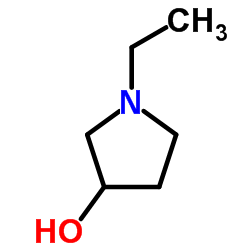 1-Ethyl-3-pyrrolidinol Structure