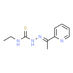 METHYL2-PYRIDYLKETONE4-ETHYL-3-THIOSEMICARBAZONE结构式