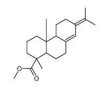 Abieta-13(15),8(14)-diene-18-oic acid methyl ester structure