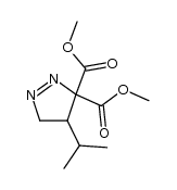 4,5-Dihydro-4-(1-methylethyl)-3H-pyrazole-3,3-dicarboxylic acid dimethyl ester picture