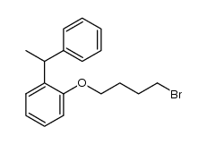 2-(4-bromobutoxy)diphenylmethylmethane Structure