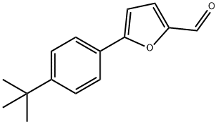 5-(4-tert-butylphenyl)furan-2-carbaldehyde结构式