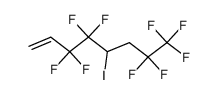 3,3,4,4,7,7,8,8,8-Nonafluoro-5-iodo-1-octene结构式