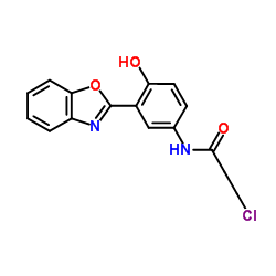 N-[3-(1,3-Benzoxazol-2-yl)-4-hydroxyphenyl]-3-chloropropanamide结构式