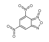 4,6-dinitrobenzofuroxan Structure