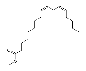 methyl (9Z,12Z,15E)-octadeca-9,12,15-trienoate Structure