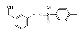 (3-fluorophenyl)methanol,4-methylbenzenesulfonic acid Structure