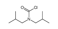 diisobutylcarbamoyl chloride Structure