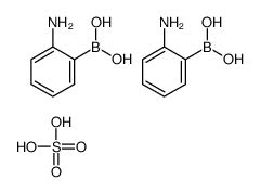 (2-aminophenyl)boronic acid,sulfuric acid结构式