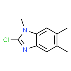 1H-Benzimidazole,2-chloro-1,5,6-trimethyl-(9CI) structure