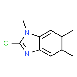 1H-Benzimidazole,2-chloro-1,5,6-trimethyl-(9CI) Structure