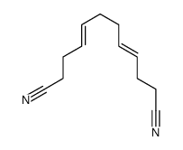 dodeca-4,8-dienedinitrile Structure