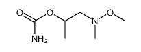 1-(METHOXY(METHYL)AMINO)PROPAN-2-YL CARBAMATE structure
