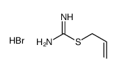 prop-2-enyl carbamimidothioate,hydrobromide结构式