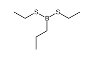 Propyl-dithioboronsaeure-diaethylester Structure