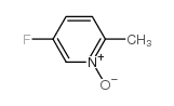 5-FLUORO-2-PICOLINE N-OXIDE structure