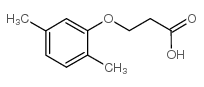 3-(2,5-dimethylphenoxy)propanoate Structure
