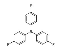 tris(4-fluorophenyl)borane结构式