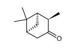 [1R-(1alpha,2beta,5alpha)]-2,6,6-trimethylbicyclo[3.1.1]heptan-3-one图片