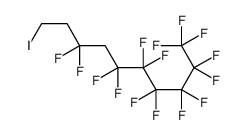 1,1,1,2,2,3,3,4,4,5,5,6,6,8,8-pentadecafluoro-10-iododecane结构式
