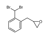 2-[[2-(dibromomethyl)phenyl]methyl]oxirane Structure