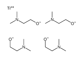 titanium(4+) 2-(dimethylamino)ethanolate结构式
