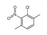 2-chloro-1,4-dimethyl-3-nitro-benzene Structure