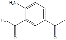 2-Amino-5-Acetylbenzoic Acid Structure