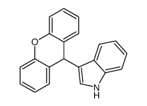 3-(9H-xanthen-9-yl)-1H-indole Structure