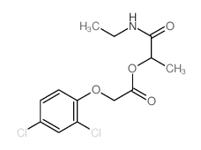 Acetic acid,2-(2,4-dichlorophenoxy)-, 2-(ethylamino)-1-methyl-2-oxoethyl ester picture