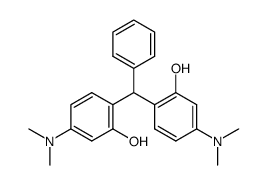 5,5'-bis-dimethylamino-2,2'-benzylidene-di-phenol结构式