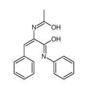 2-acetamido-N,3-diphenylprop-2-enamide结构式