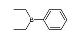diethyl(phenyl)borane Structure