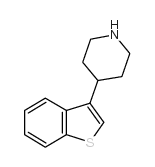 4-苯并[b]噻吩-3-哌啶结构式