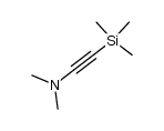 N,N-dimethyl-N-(trimethylsilylethynyl)amine Structure