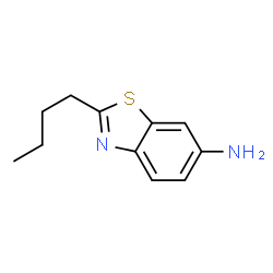 6-Benzothiazolamine,2-butyl-(9CI)结构式