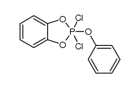 2,2-dichloro-2-phenoxy-2l5-benzo[d][1,3,2]dioxaphosphole结构式