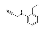 N-Cyanomethyl-2-ethylanilin结构式