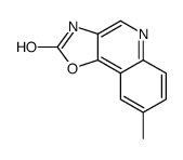 8-methyl-3H-[1,3]oxazolo[4,5-c]quinolin-2-one结构式