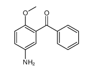 (5-amino-2-methoxyphenyl)-phenylmethanone Structure