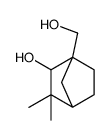 4-(hydroxymethyl)-2,2-dimethylbicyclo[2.2.1]heptan-3-ol结构式