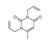 N(1),N(3)-diallyl-6-methyluracil Structure