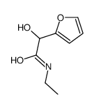 2(N-ETHYLCARBAMOYLHYDROXYMETHYL)FURAN Structure