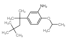 2-isopropoxy-5-(1,1,3,3-tetramethylbutyl)aniline Structure