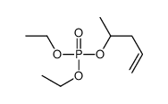 diethyl pent-4-en-2-yl phosphate结构式