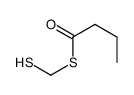 S-(sulfanylmethyl) butanethioate结构式