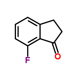 7-Fluorindan-1-on Structure