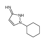 1-Cyclohexyl-1H-pyrazol-3-amine Structure