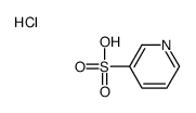 pyridine-3-sulfonic acid,hydrochloride Structure